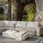 Modern Modular Upholstered Sofa